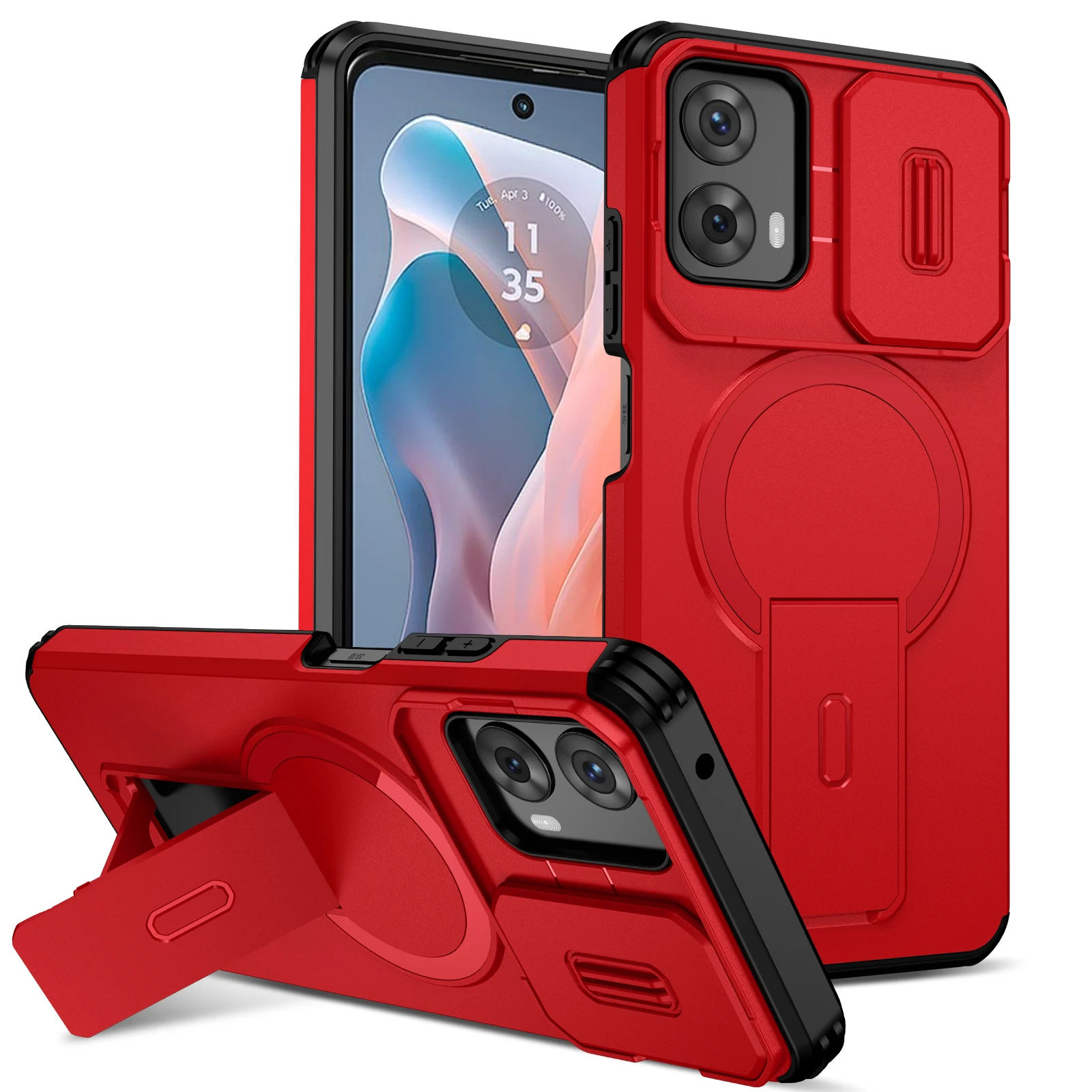 Magnetic Ring Bracket Phone Case