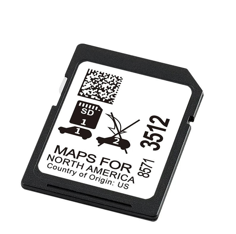 Update Maps Canada USA Mexico 8571 3512 Sat Nav SD Card for GM Chevrolet Equinox Malibu Silverado Traverse Tahoe GPS Navigation