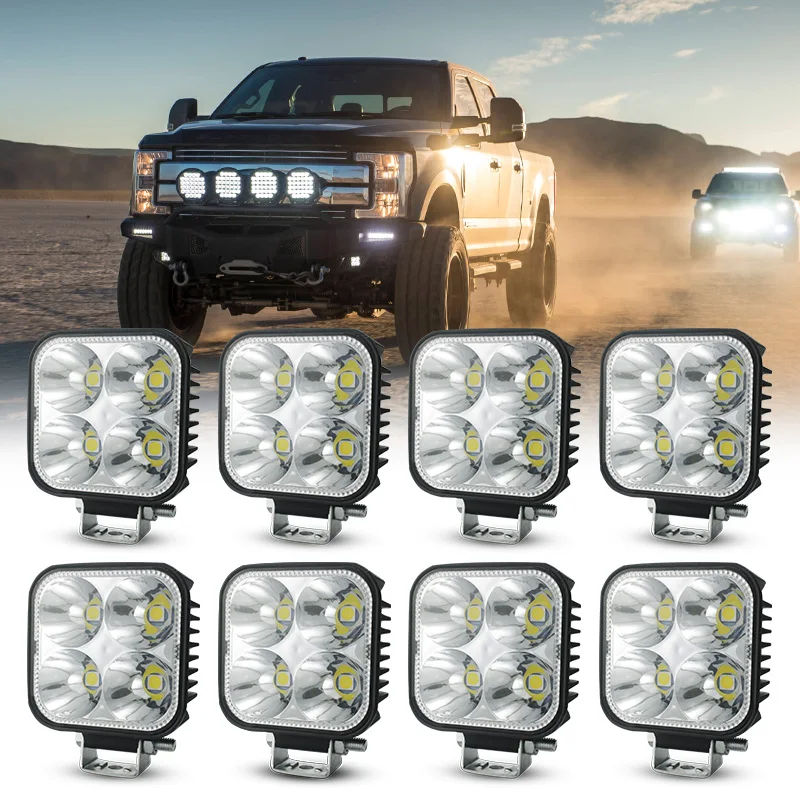 Guida Off Road Led 3 "Pollici Spot Flood Led Light Per Camion Trattore 4X4 Atv Boat Car Fari Luce Di Lavoro