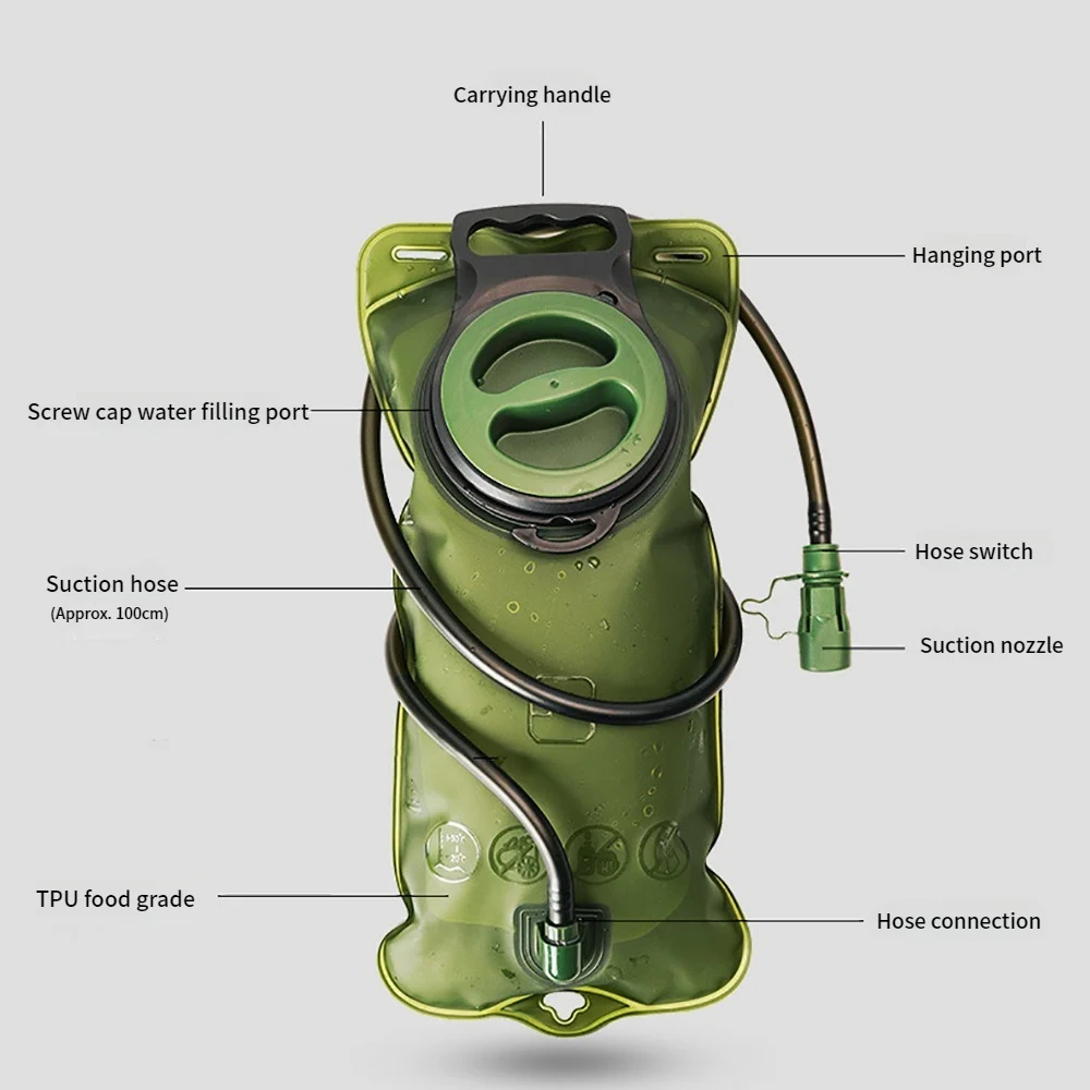 2L Hydration Bladder Reservoir 4