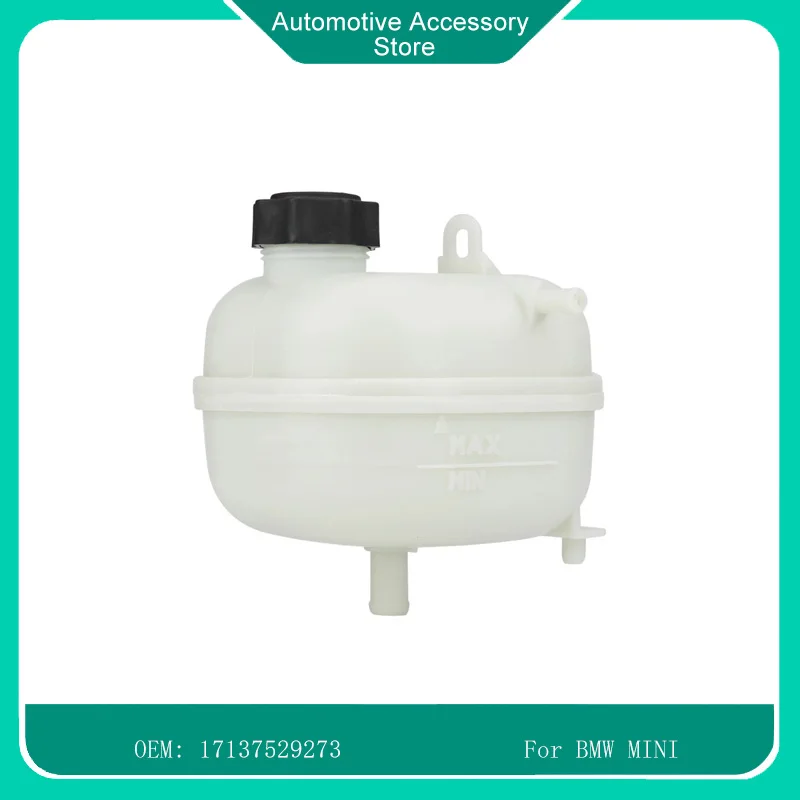 

17137529273 Coolant Overflow Reservoir Sealing Large Anti Wear Plastic Engine Expansion Tank with for BMW MINI R52 R53