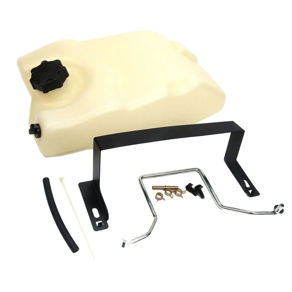 

White + Black Fuel Gas Tank Fuel Gas Tank GY20894 GY21102 GY21876 Plastic Scotts For Scotts L100 For Scotts L110