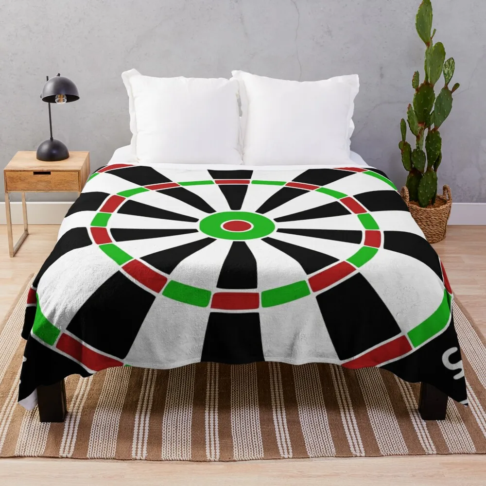 

Darts Darts Dartboard bull Throw Blanket Blankets For Bed Plaid