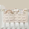 Storage Bag for Toy Diaper Baby Cribs Storage Bag Multifunctional Hanging Pocket 5