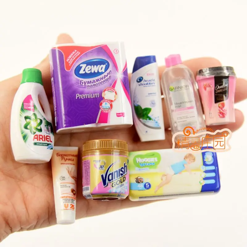 Mini Diaper Dollhouse Miniature food 1/6 Blyth Barbies BJD Supermarket Miniature Pretend Play Toy Accessories 1PCS