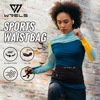 WRELS Woven Elastic Sports Waist Bag Pack Belt Hydration Waist Pack Ultralight Waist Bag Phone Holder for Outdoor Trailing Run 1