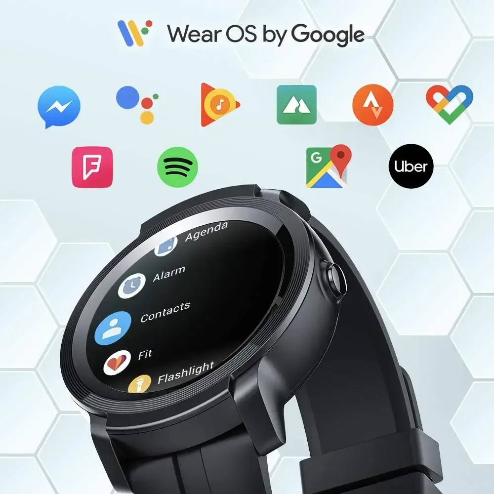 TicSmartwatch   OS,  Ʈ ġ GPS, 5ATM  ġ ÷ , iOS ȵ̵, E2