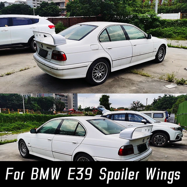 Für 2015-2018 bmw 5 series e39 Heckklappe Kofferraum Auto Spoiler Flügel m5  gt Stil schwarz Carbon Außen Tuning Zubehör - AliExpress