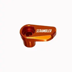 Front Wheel ABS Sensor Protection Guard (Orange)