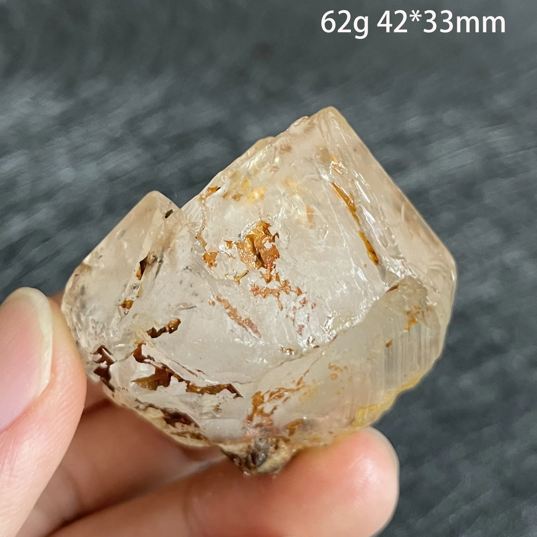 Natural Stone Madagascar Skeletal Crystal Mineral Specimen Clear Quartz Cluster Raw Rock Decoration Rough Polished Healing 5