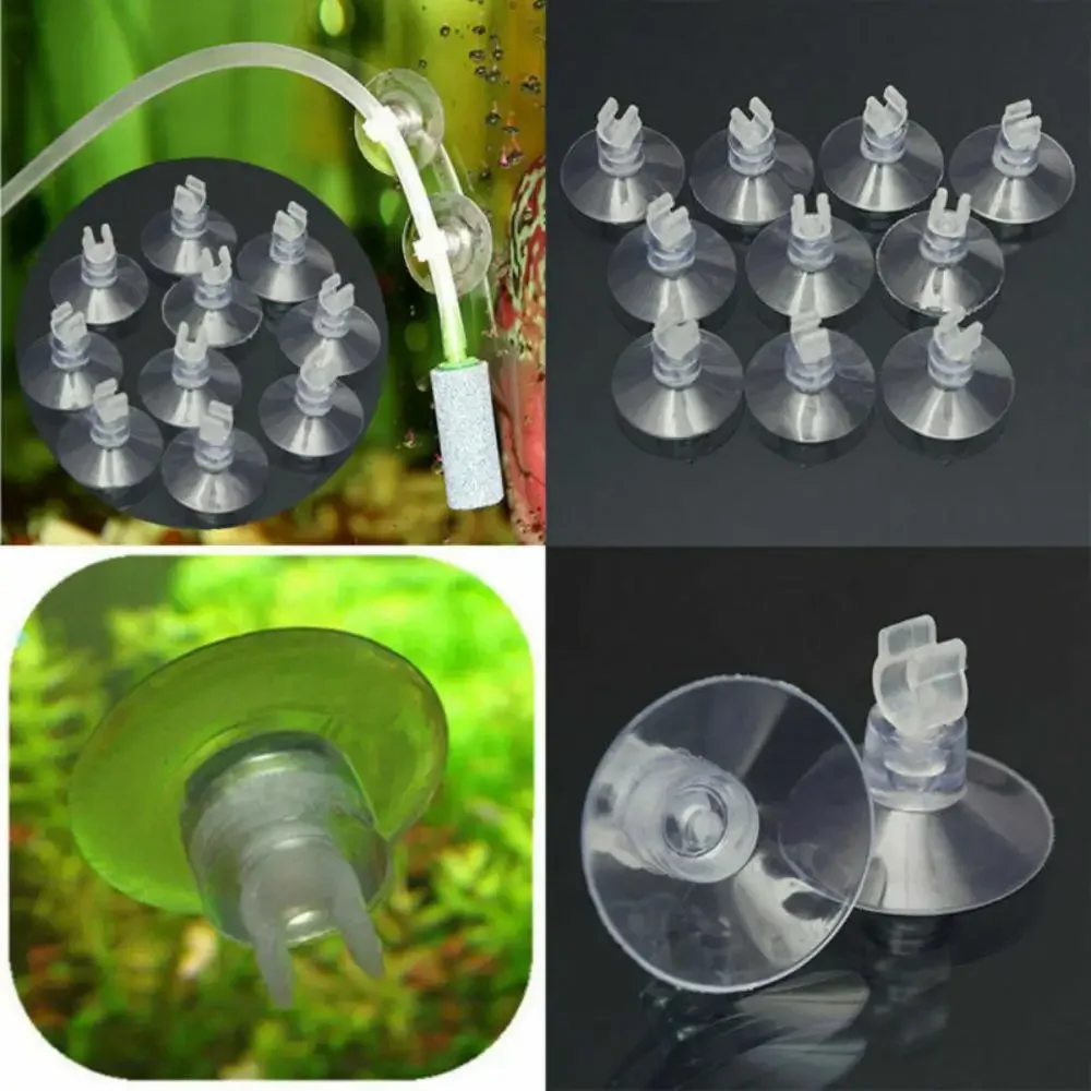 10/20Pcs Aquarium Suction Cup Air Hose Suction Cup for Fish Tank Hose Fixed Oxygen Pump Holder Sucker Clips Accessories aquarium accessories,aquarium suction cup,rubber suction cup holders
