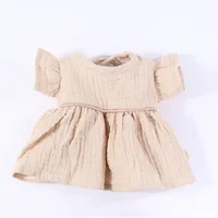 Vêtements de poupée pour poupées de 13 pouces 33CM, jouets pour bébés, accessoires de poupée, robe gilet, vêtements pour poupées américaines Reborn de 13 pouces 5