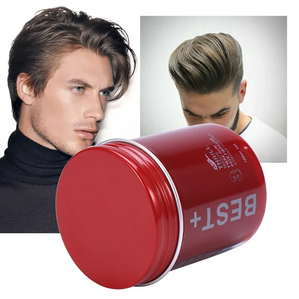 Professional Finishing Gel Cream Long-Lasting Fluffy Hair Finalize Pomade Wax Styling Tools Men Cream Salon Hair ostwint professional помадка для укладки волос 07 pomade hair styling