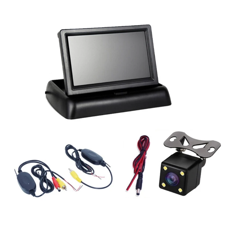 

4.3 in Display Rearview-Monitor Reversing Parking Assistance Camera Night for VI drop shipping