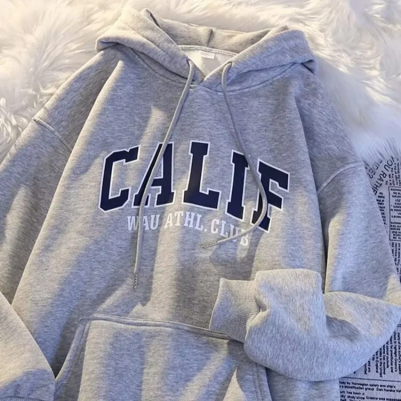 2024 Men's Hoodies Autumn New  Thick Cotton Washed Sweatshirts Oversized Hoodie Streetwear Y2K Clothes Unisex Hoody Tops CYXX048 3