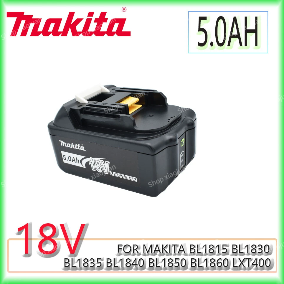

100% original Makita 18V 3.0AH/4.0AH/5.0Ah/6.0AH li-ion battery For BL1830 BL1815 BL1860 BL1840 Replacement Power Tool Battery