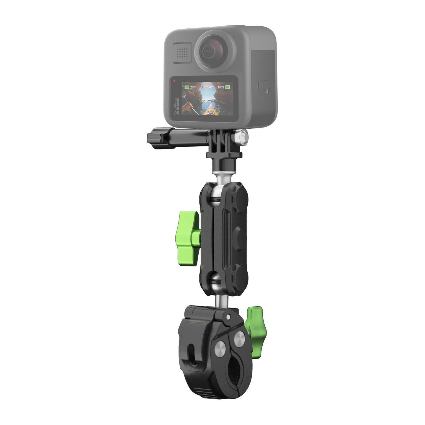 Lanparte UBA-C1 Universal Action Camera кронштейн для держателя зажима подходит для велосипедов, мотоциклов, перил, ветвей (art.: 3920c0ed7bbbf) - 3920c0ed7bbbf