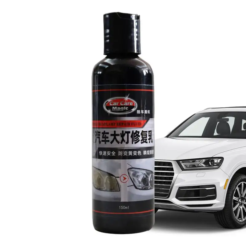 

Innovative Headlight Repair Polish 150ml Headlight Restore And Protect Liquid Protective Headlight Restorer For Oxidation