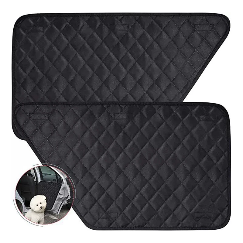 2팩 스크래치 방지 강아지 차량 도어 보호대 애완견 차량 도어 커버 차량 도어 보호 가드 (강아지 발톱 방지)