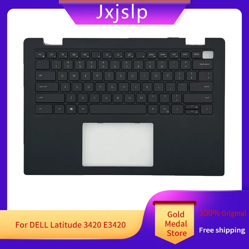 

Jxjslp новая Оригинальная Подставка для рук DELL Latitude 3420 E3420 с английской клавиатурой Preto 04pxk