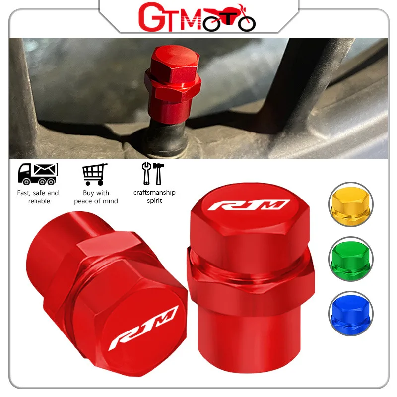 

For YAMAHA YZF-R1 YZF-R1M New Motorcycle Accessories CNC Aluminum Wheel Tire Valve Caps Airtight Covers yzf r1 r1m
