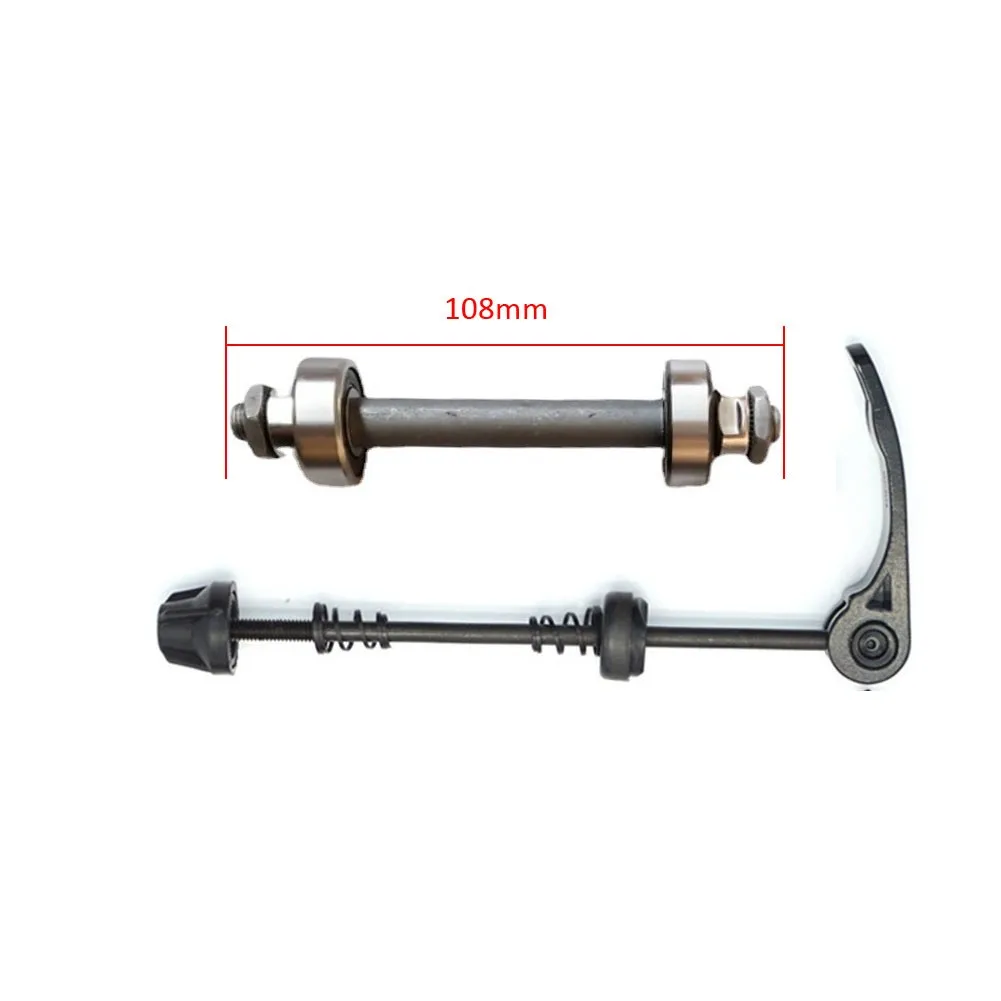 Description Picture 4 of itemMTB Bike Bicycle Wheel Hub Front And Rear Quick Release Axle With 2 Bearings Bicycle Replacement Accessories Parts