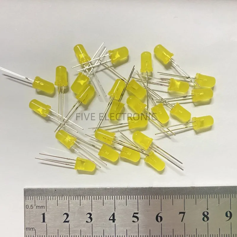 

10Pcs/Lot 5MM Yellow LED Light Emitting Diode