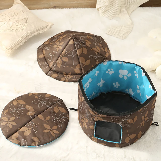 Cat House Waterproof Outdoor Winter Warm Pet Cat Cave Sleeping Beds Tent Home Foldable and Washable for Small Dog Puppy Supplies 4