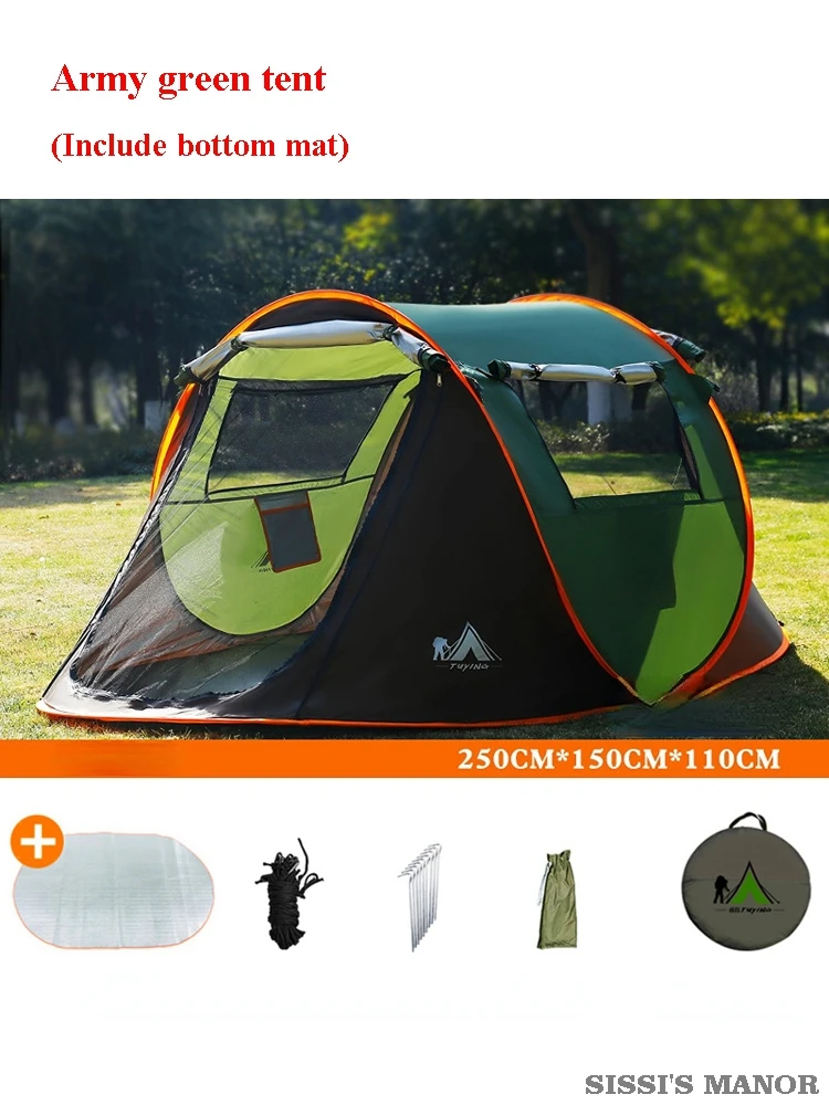 Tente de Camping en plein air Pop-up tente amusante tente instantanée
