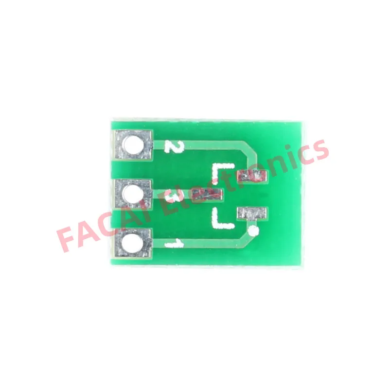 SOT23 SOT23-3 tour SIP3 double face SMD tourner vers DIP SIP3 adaptateur convertisseur plaque SOT SIP IC prise PCB carte kit de bricolage 50/20/10 pièces