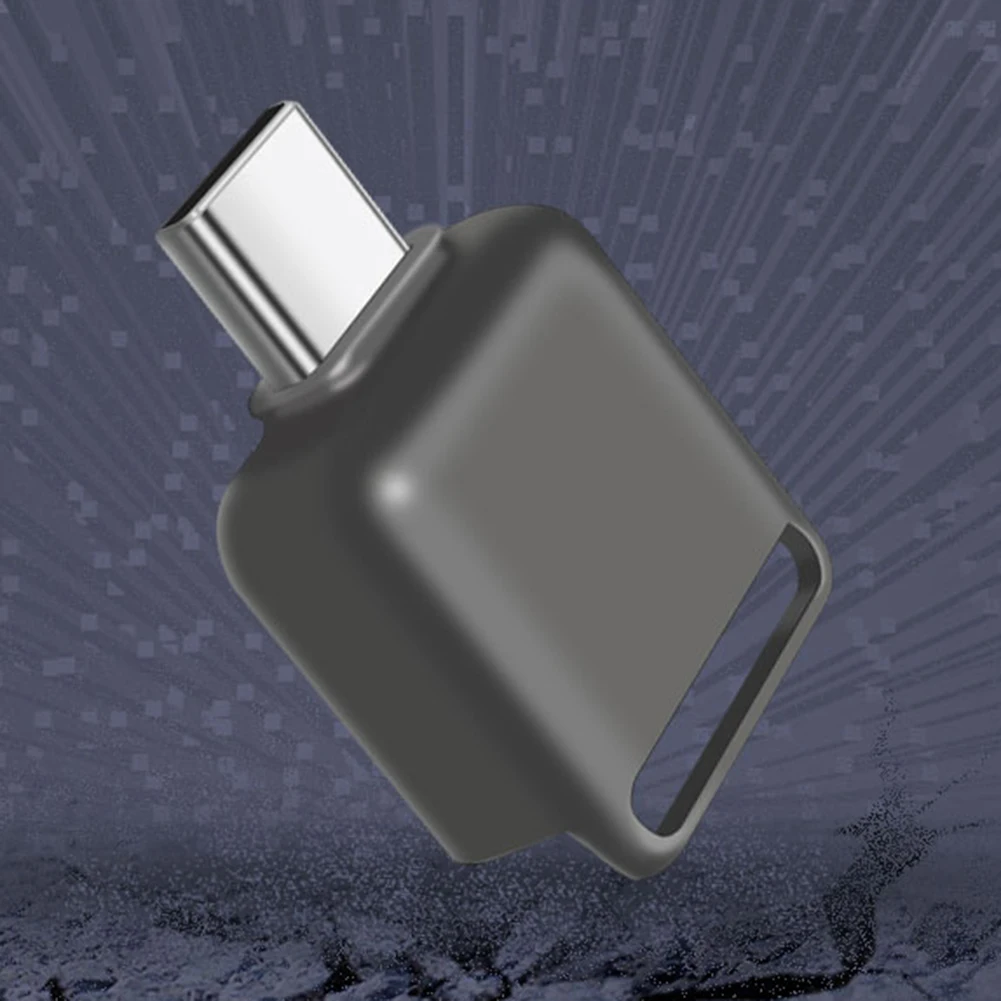 USB C에서 마이크로 SD OTG 메모리 리더, 삼성 갤럭시 노트 20, S21, S20, 구글 픽셀용 랜야드 포함, C 타입 마이크로 SD/TF 카드 리더