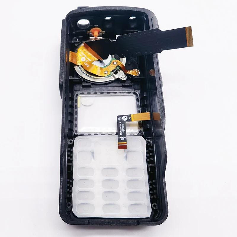 Set Front Cover Case Housing w/ Horn Flex Cable Knobs for Motorola XIR P8668 P8660 DP4800 DP4801 XPR7550 DGP8550 DGP5550 Radio