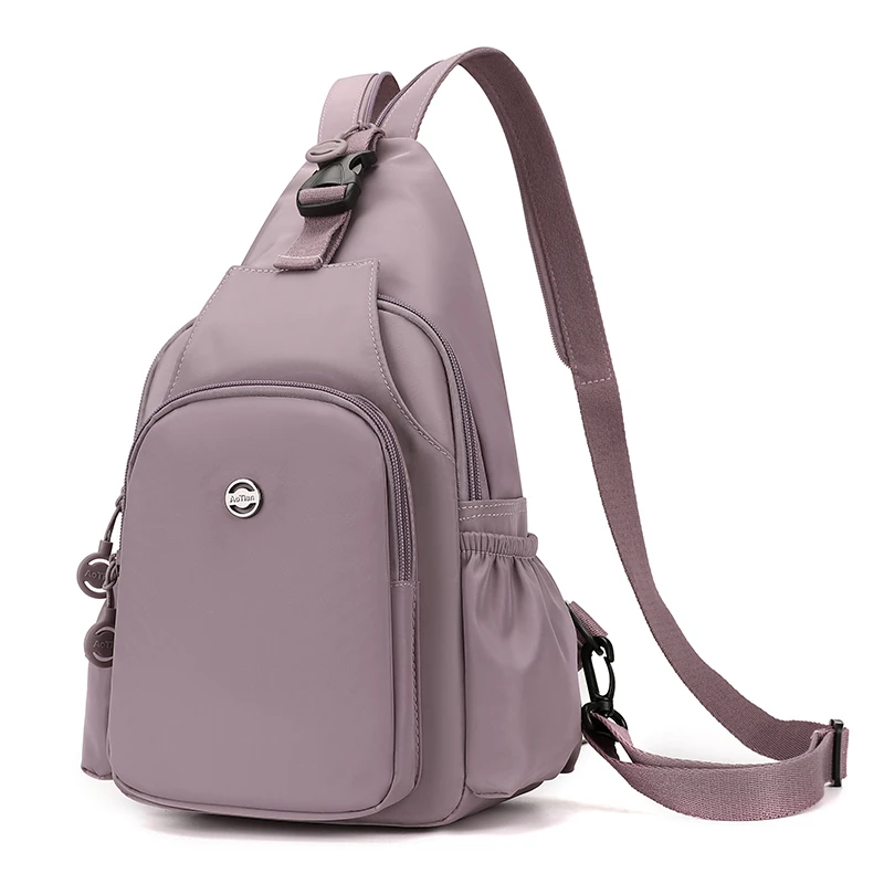 Women's backpack, multifunctional side backpack, simple chest bag, travel bag