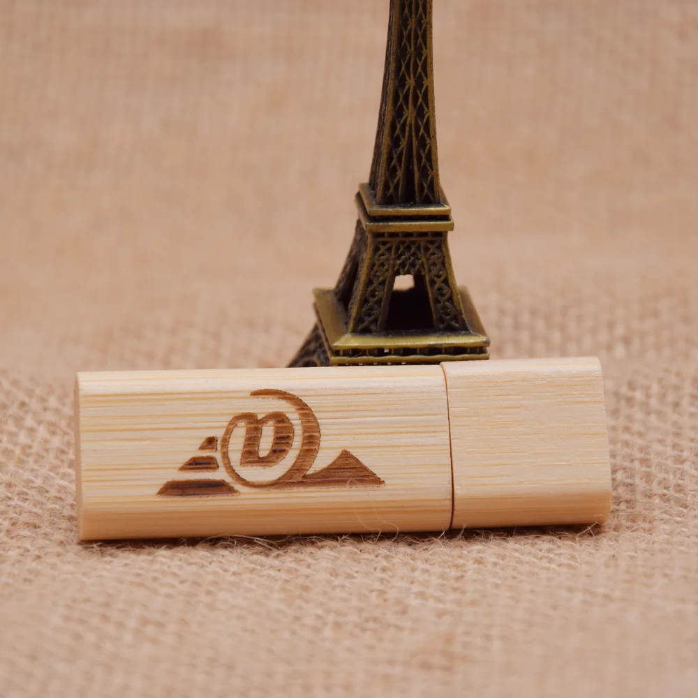 USB Flash Drive 8GB 16GB 32GB 64GB Creativity Round Wooden for Photography/Wedding Gift
