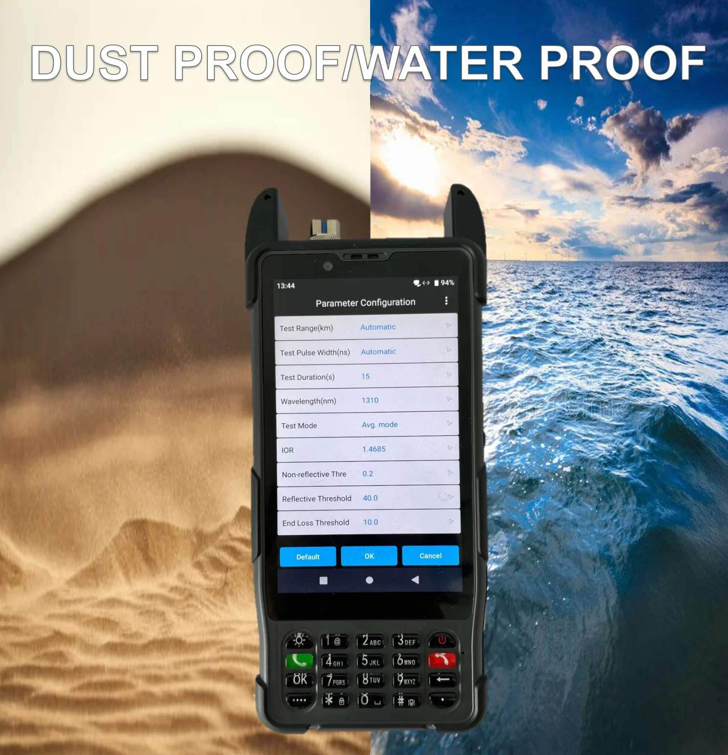 S337V2 Telecom Test PDA Support Gigibit Speed Test OTDR TDR
