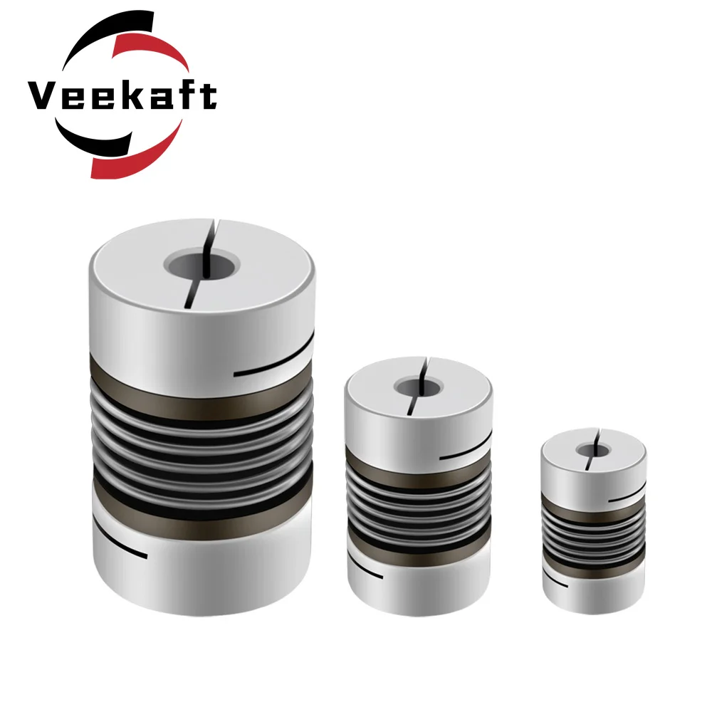 Corrugated coupling D20L32 3/4/5/6/6.35/8mm CNC Aluminium Alloy Stepper Motor Coupler Shaft Couplings 3D Printer