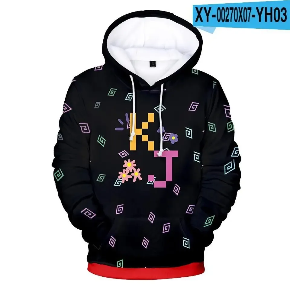 

Hoodie 3D masculino e feminino com impressão digital, hoodie da moda, mangá, hoodie hip hop, meninos e meninas, roupas infantis