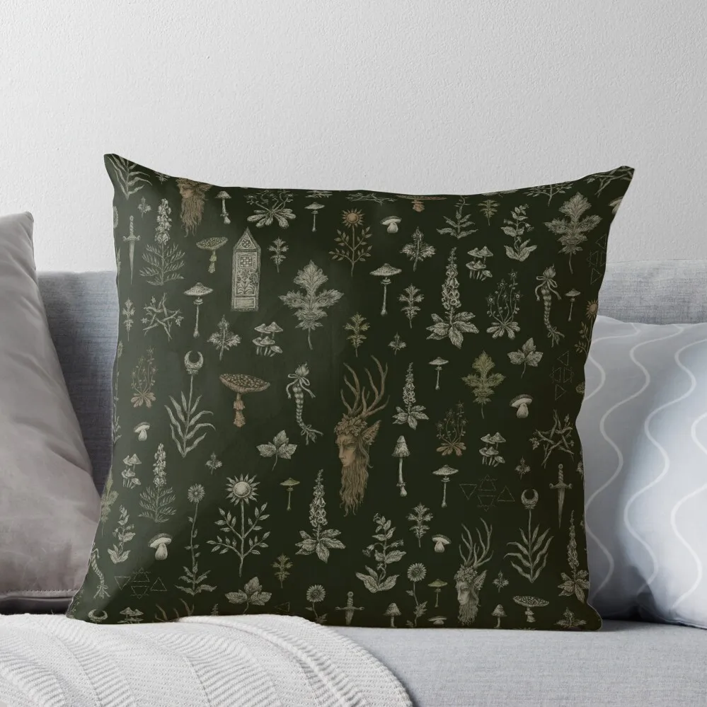 

Forest and Field Guardian Throw Pillow ornamental pillows for living room Pillowcases Bed Cushions Pillow Cover Throw Pillow