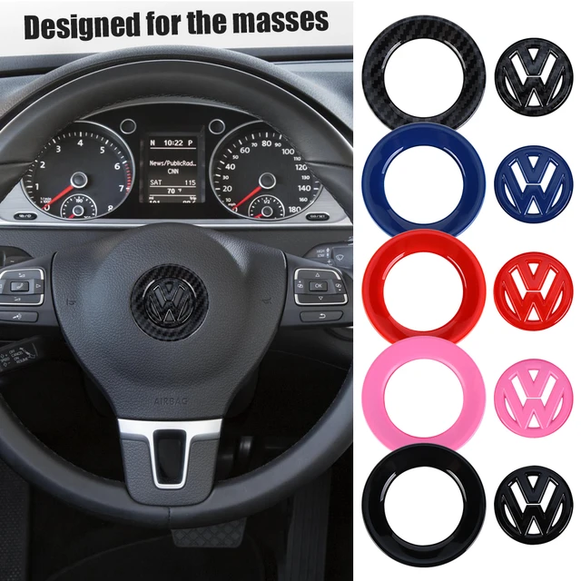 Autocollant intérieur de voiture pour Volkswagen, emblème central du volant,  étiquette, accessoires pour Volkswagen VW Golf 8, Magotan 8.5,  TAYrepository X Touareg, TACcalls A - AliExpress