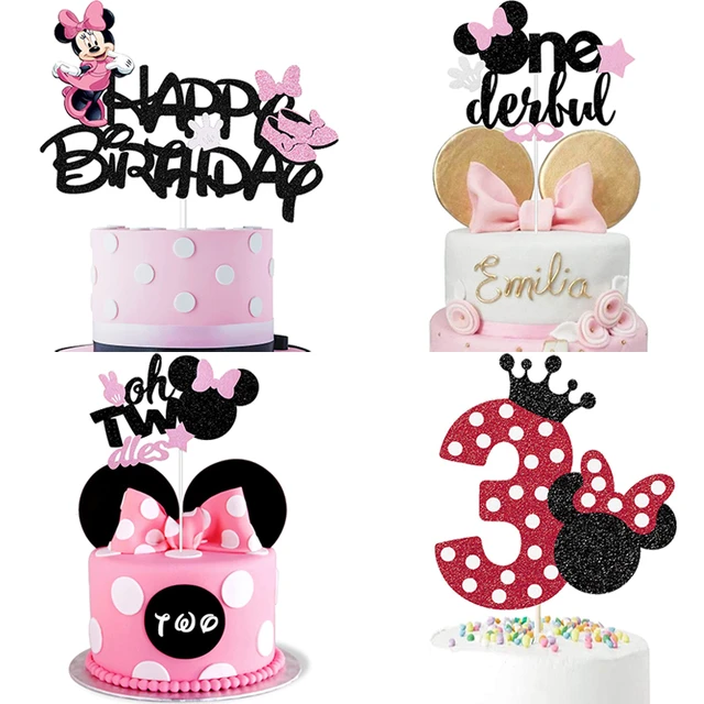 Minnie Mouse Baby Shower Sheet Cake