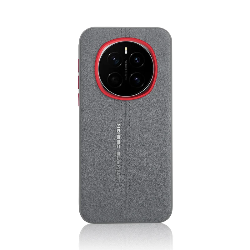 Premium Business PU Leather Slim Cover with Soft TPU Edge