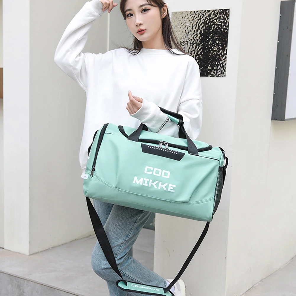 Women Sports Gym Bag Waterproof Yoga Bag Large Capacity Fitness Training Bag with Shoe Compartment Dry Wet Separation Bags 3