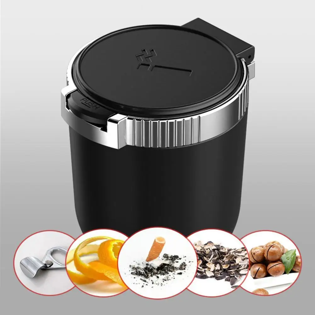Universal Auto Ashtray Portable With Cover Ashtray Car Ashtray With Lid