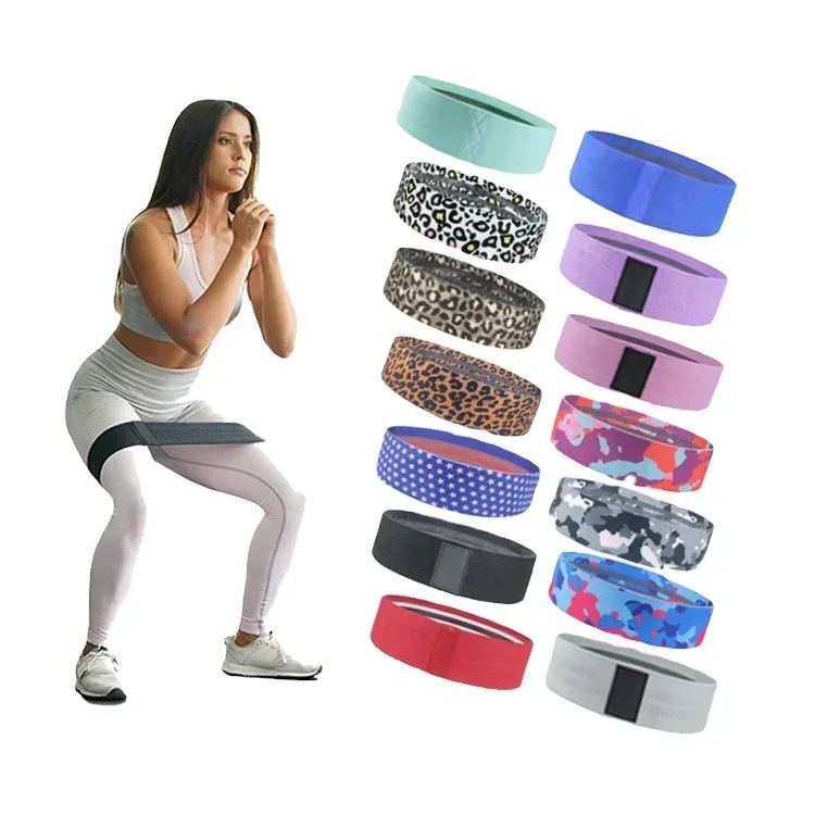 Elastic band hip training resistance ring beautiful buttocks peach butt yoga fitness female strength training