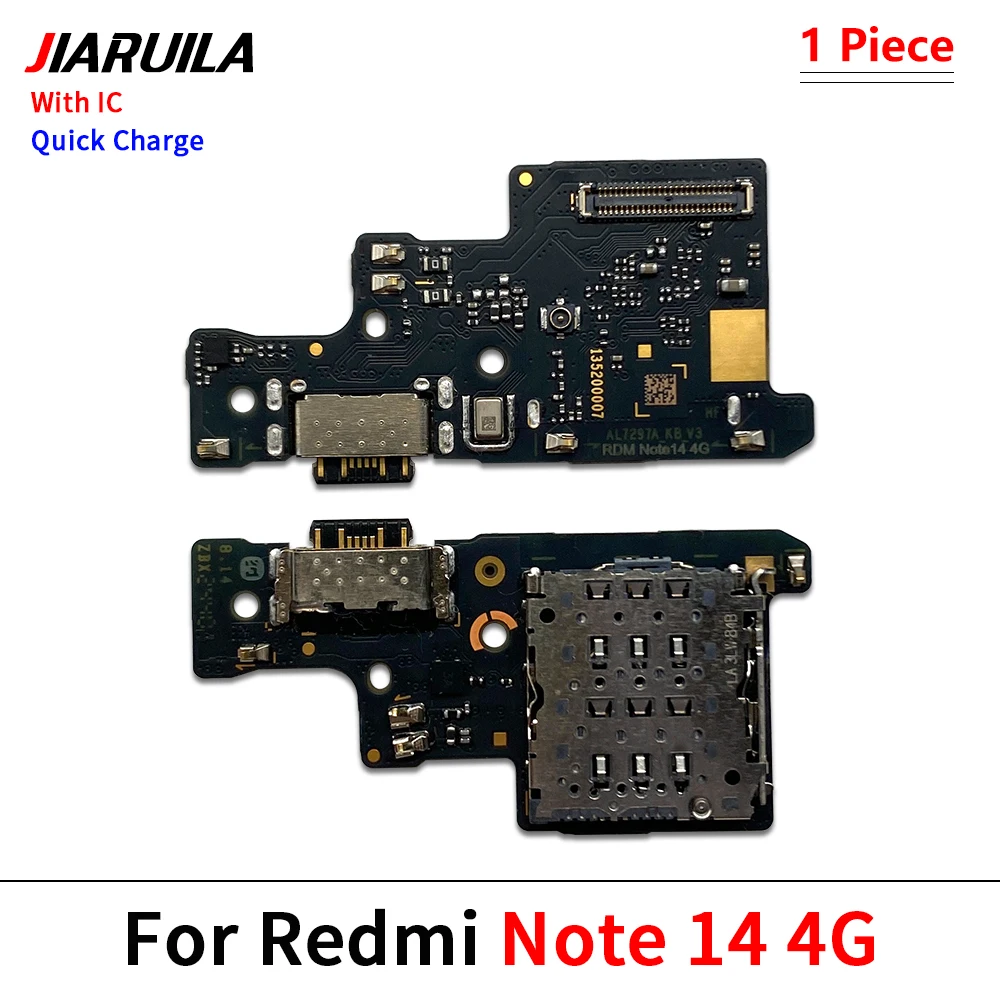 Connecteur De Charge USB-C Pour Xiaomi Redmi 14 Pro 5G - Port Jack - Pièce 24090RA29G - Neuf