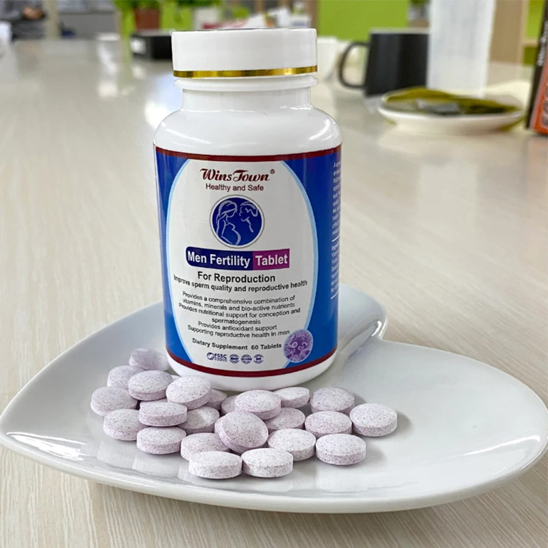 1 Bottle Men Fertility tablet pills capsule help promote fertility male Tablets Health Food health supplement fertility tablets
