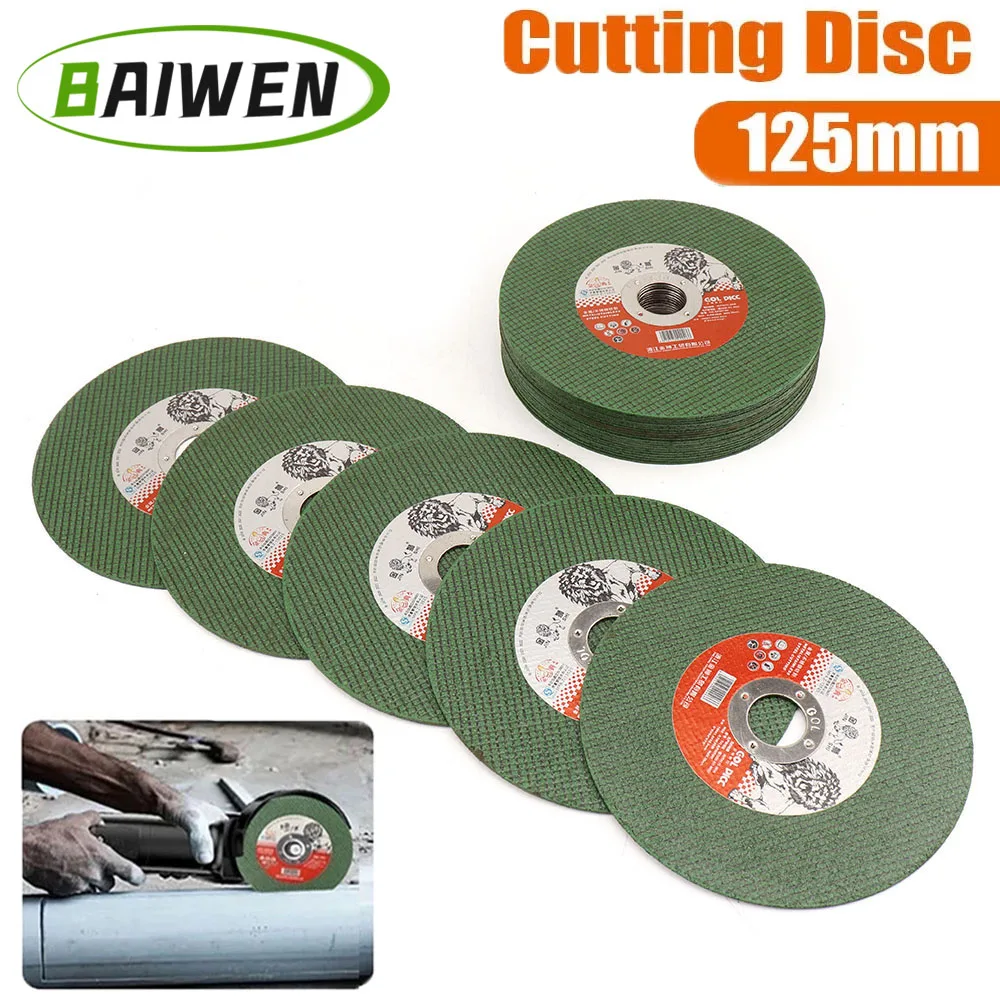5x 125 mm 125 mm ultra thin cutting discs for s/steel steel metal 