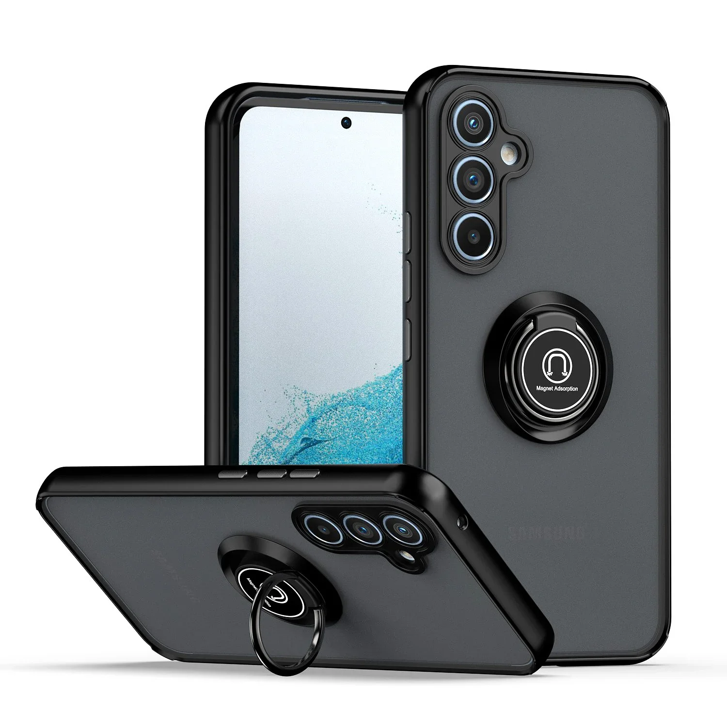 Premium Matte Silicone Protective Phone Case Cover