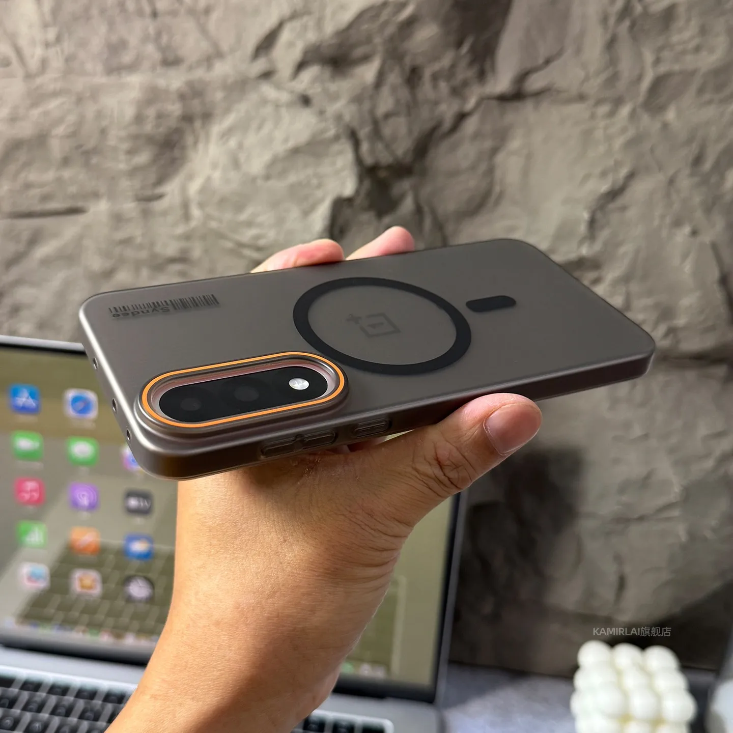 Luxury Magnetic Wireless Charging Shockproof Phone Case - Hard PC Shell Bumper Cover