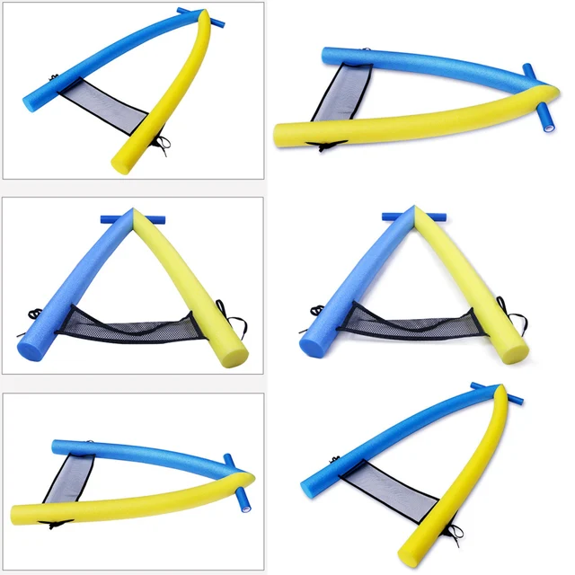 A-Shaped Foam Surfboard Pool Safe Training Aid Plate Tools Potable Inflatable Parent-Child Swimming Trainer Aids Floating Board 5